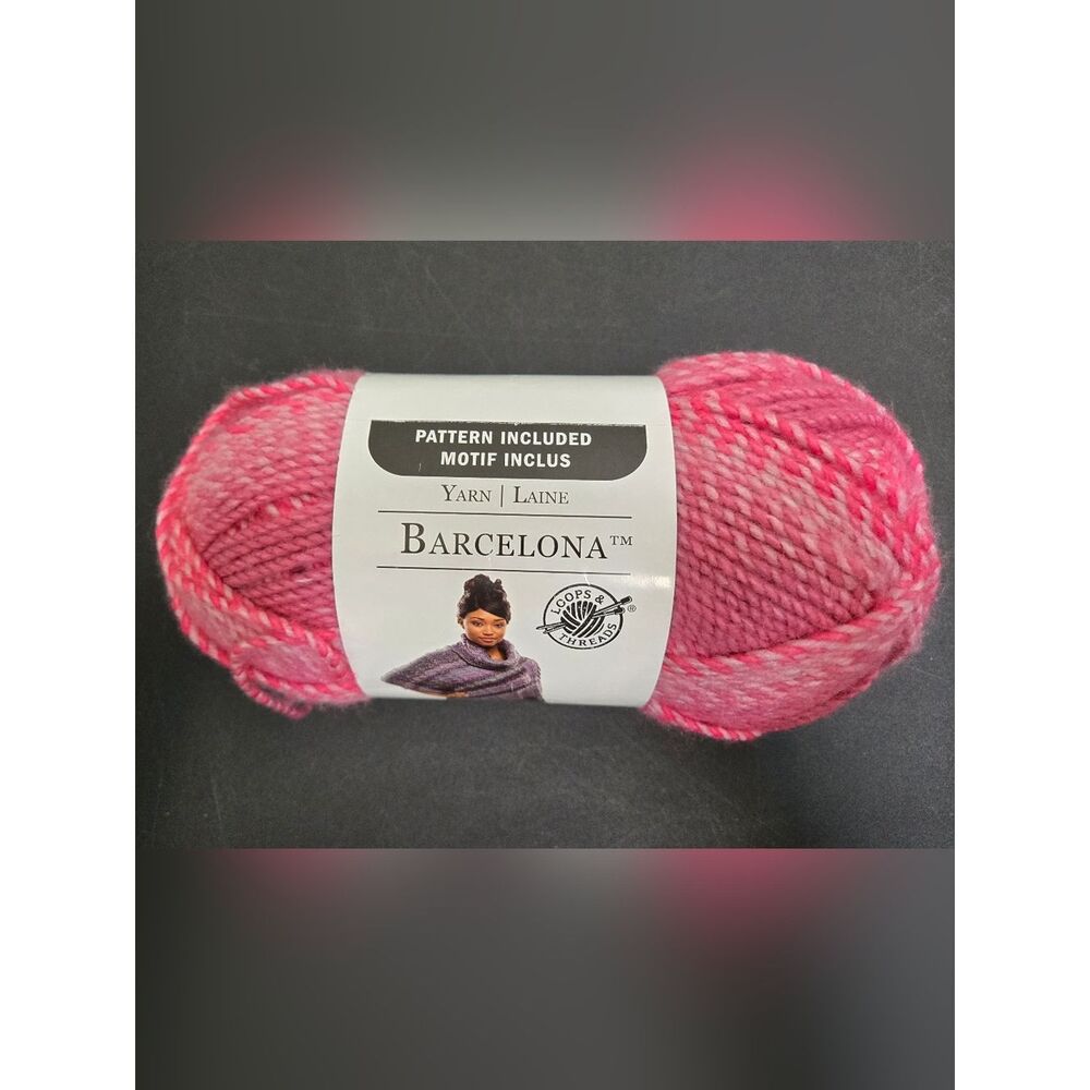 Barcelona Yarn Skein -PEONY Pink Multi